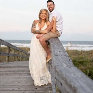 Boutique Maxi Dress. Size small worn once for engagement pictures.